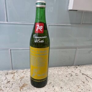 7up Commemorative Bottle UCLA‎ Bruins John Wooden NCAA Championships Soda